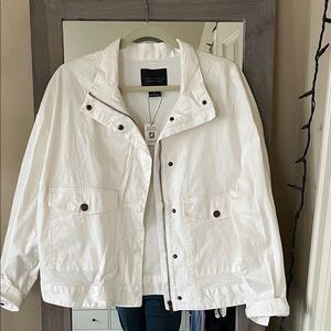Sanctuary White Utility Jacket